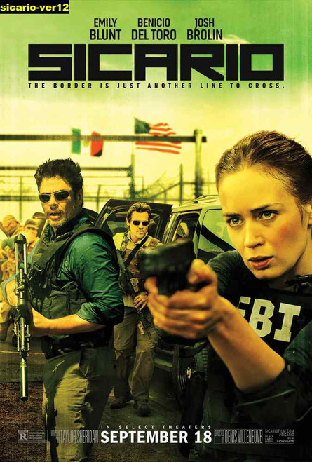 Jual Poster Film sicario ver12