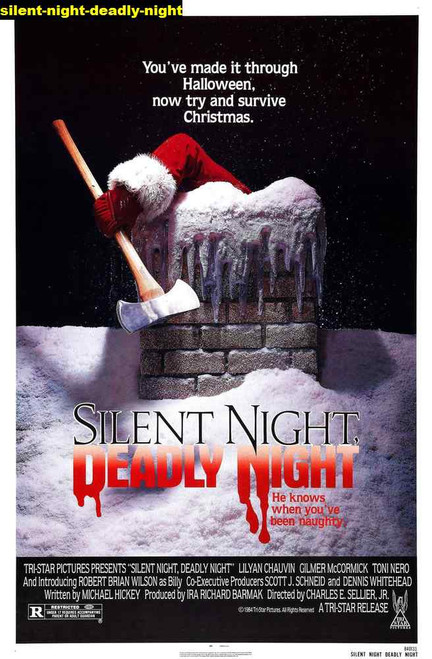 Jual Poster Film silent night deadly night