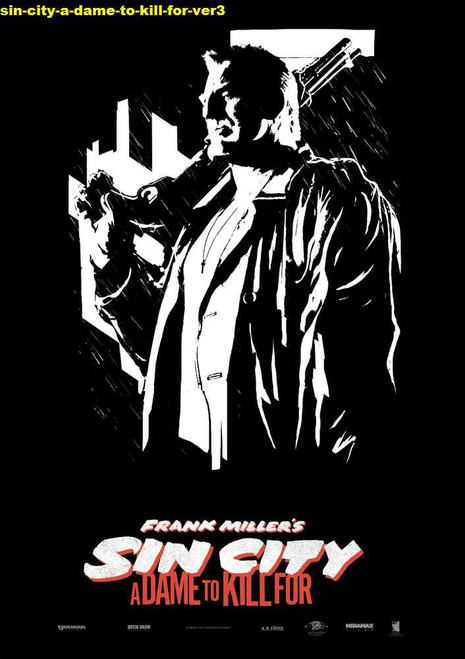 Jual Poster Film sin city a dame to kill for ver3