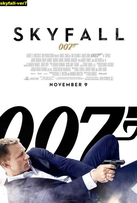 Jual Poster Film skyfall ver7