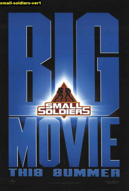 Jual Poster Film small soldiers ver1