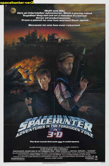 Jual Poster Film spacehunter ver2