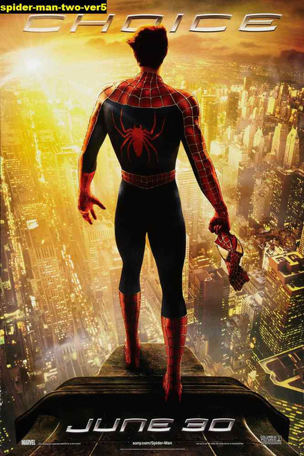 Jual Poster Film spider man two ver5