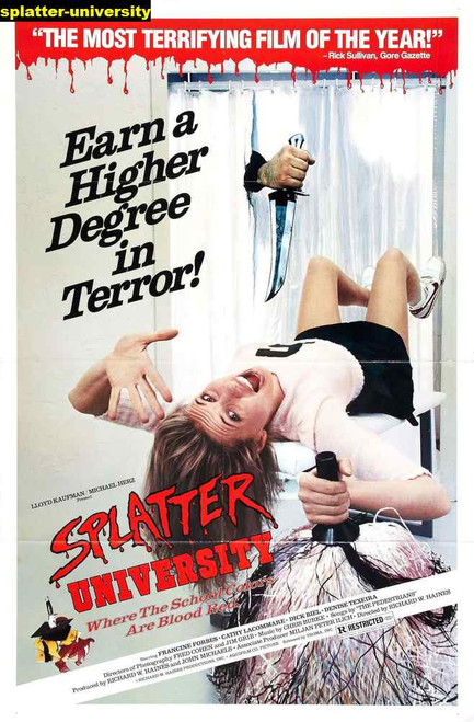 Jual Poster Film splatter university