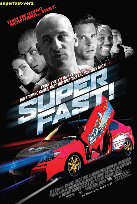 Jual Poster Film superfast ver2