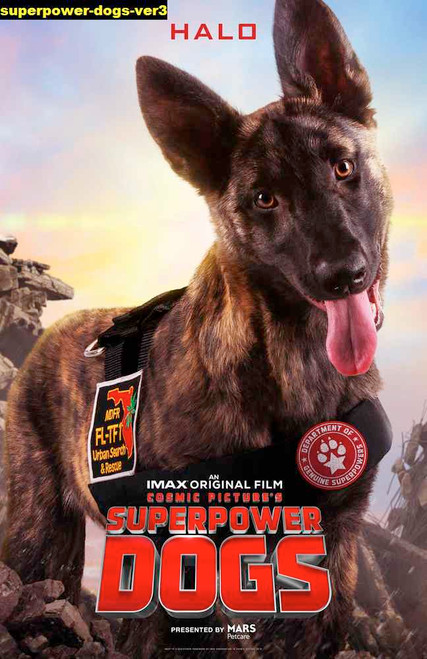 Jual Poster Film superpower dogs ver3