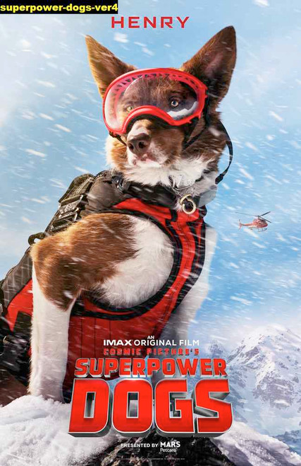 Jual Poster Film superpower dogs ver4