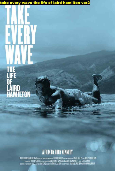 Jual Poster Film take every wave the life of laird hamilton ver2