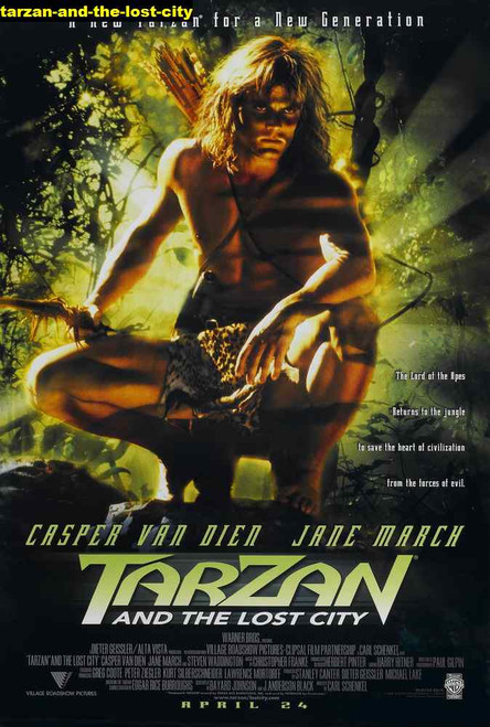 Jual Poster Film tarzan and the lost city