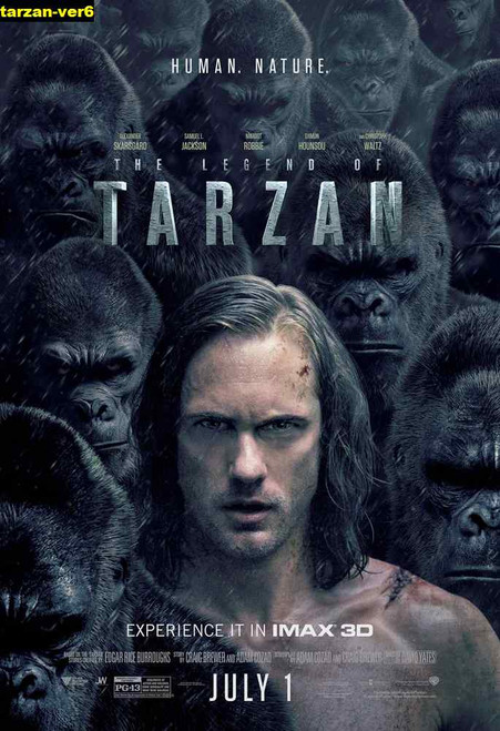 Jual Poster Film tarzan ver6