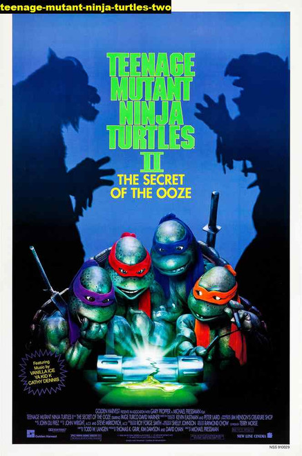 Jual Poster Film teenage mutant ninja turtles two