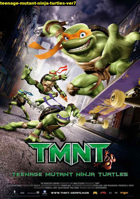 Jual Poster Film teenage mutant ninja turtles ver7