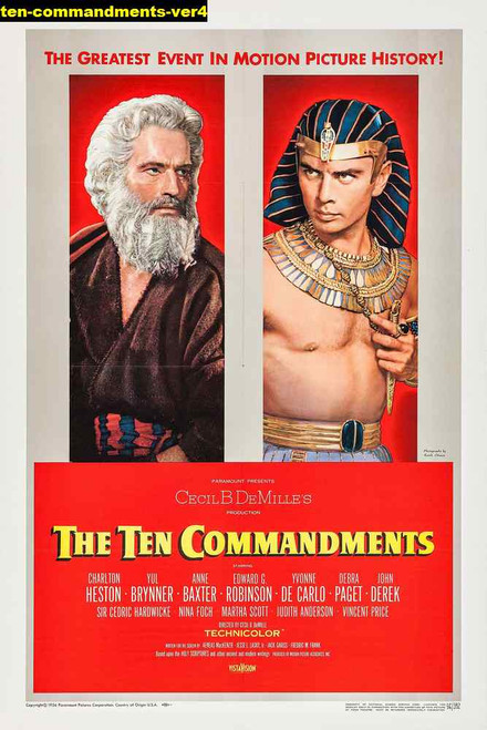 Jual Poster Film ten commandments ver4