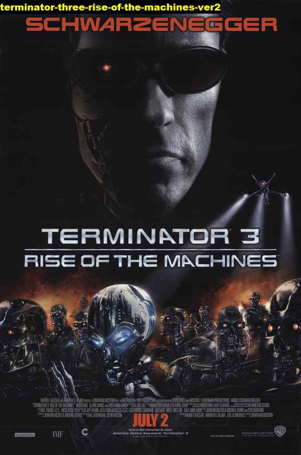 Jual Poster Film terminator three rise of the machines ver2