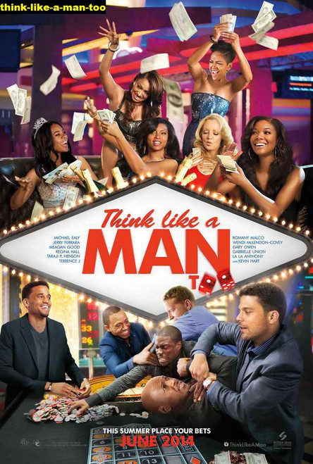 Jual Poster Film think like a man too