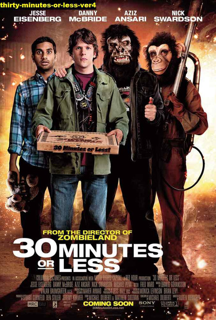 Jual Poster Film thirty minutes or less ver4