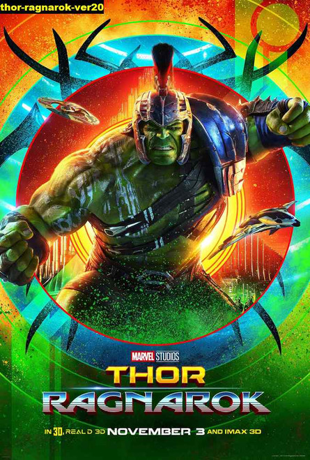 Jual Poster Film thor ragnarok ver20