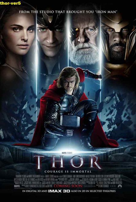 Jual Poster Film thor ver5