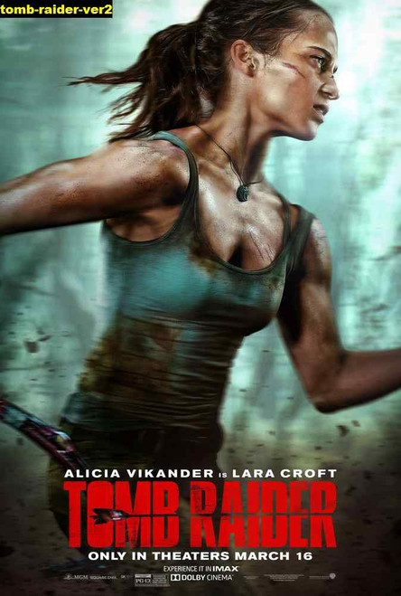 Jual Poster Film tomb raider ver2