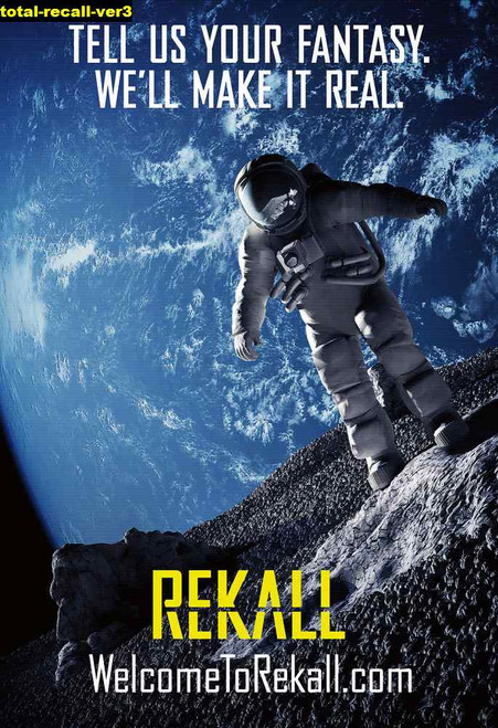 Jual Poster Film total recall ver3