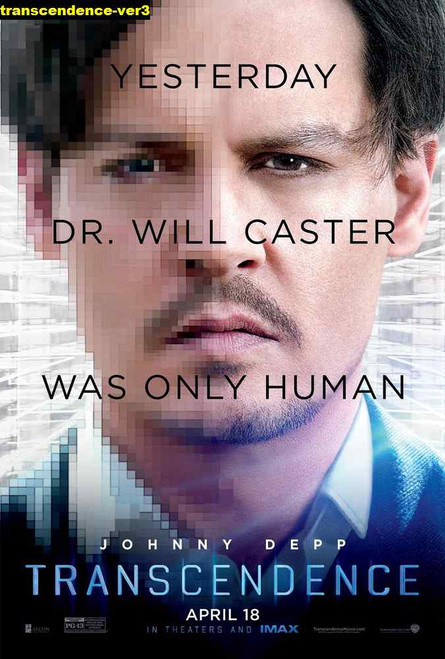 Jual Poster Film transcendence ver3