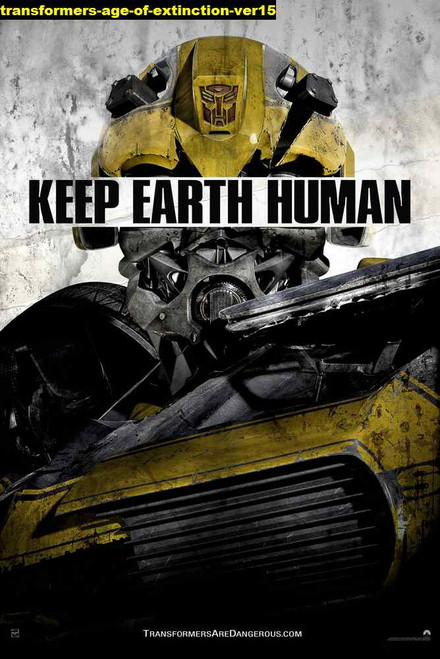 Jual Poster Film transformers age of extinction ver15