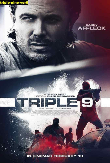 Jual Poster Film triple nine ver5