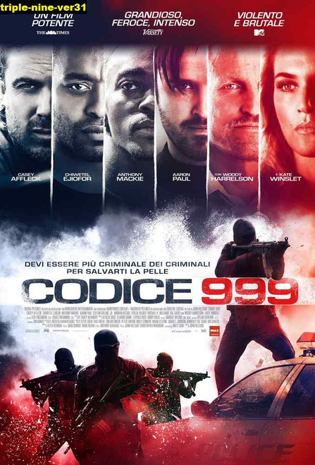 Jual Poster Film triple nine ver31 Jual Poster Film triple nine ver31