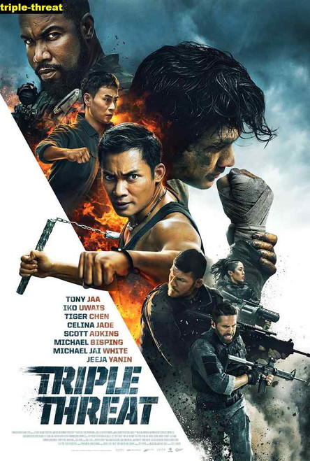 Jual Poster Film triple threat