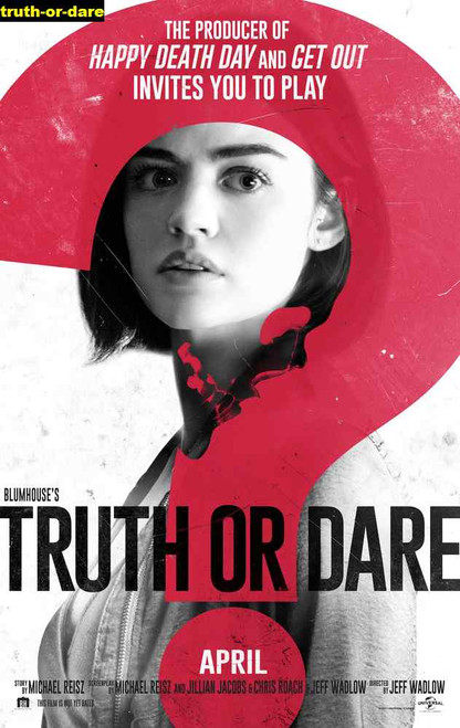 Jual Poster Film truth or dare