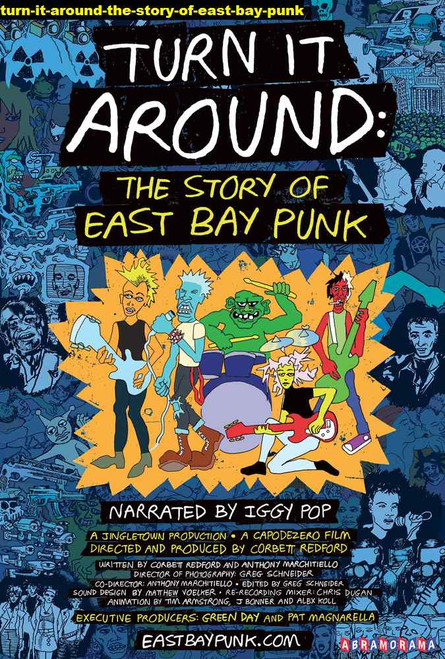 Jual Poster Film turn it around the story of east bay punk