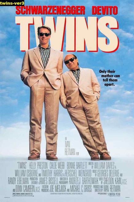 Jual Poster Film twins ver3 Jual Poster Film twins ver3