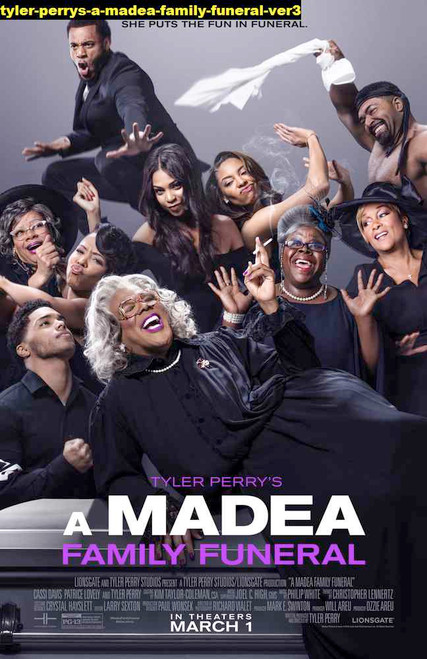 Jual Poster Film tyler perrys a madea family funeral ver3