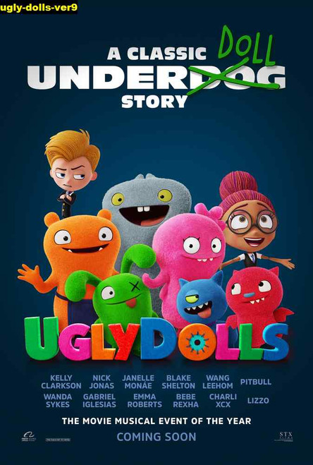 Jual Poster Film ugly dolls ver9