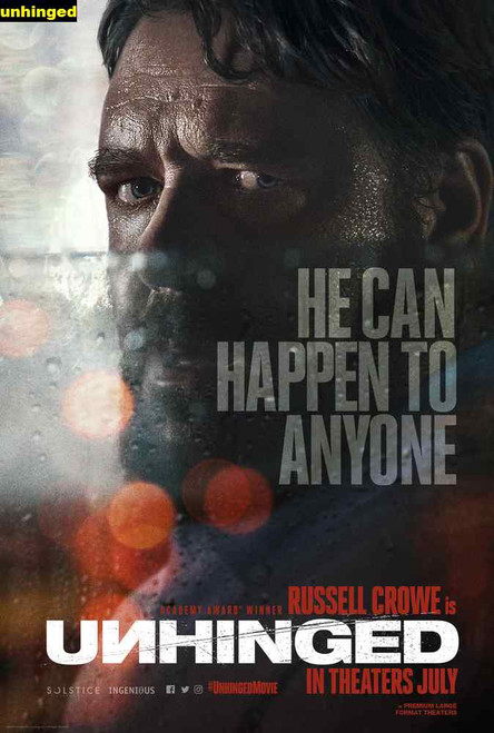 Jual Poster Film unhinged