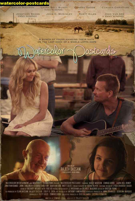 Jual Poster Film watercolor postcards