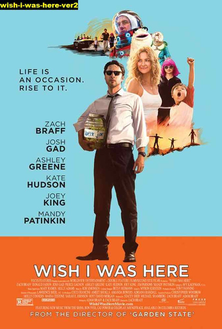 Jual Poster Film wish i was here ver2