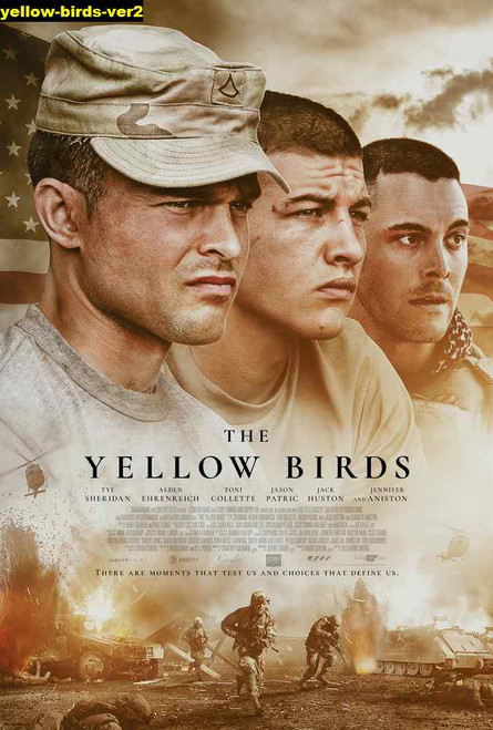 Jual Poster Film yellow birds ver2