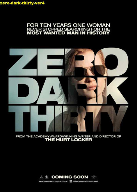 Jual Poster Film zero dark thirty ver4