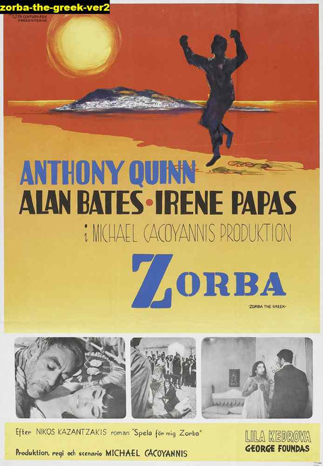 Jual Poster Film zorba the greek ver2