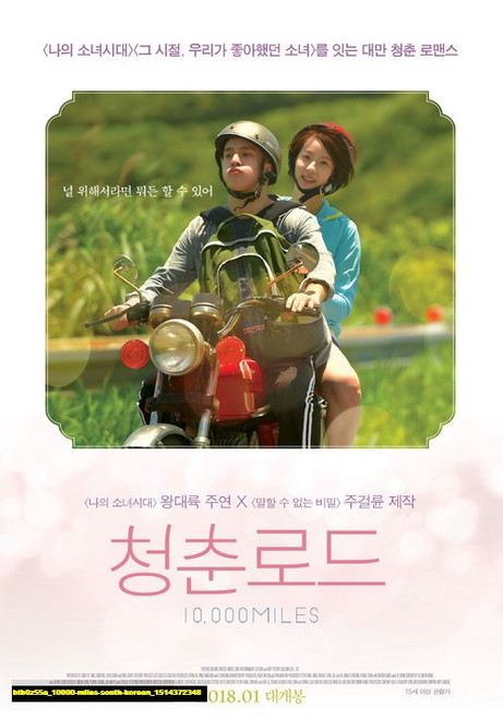 Jual Poster Film 10000 miles south korean (btb0z55a)
