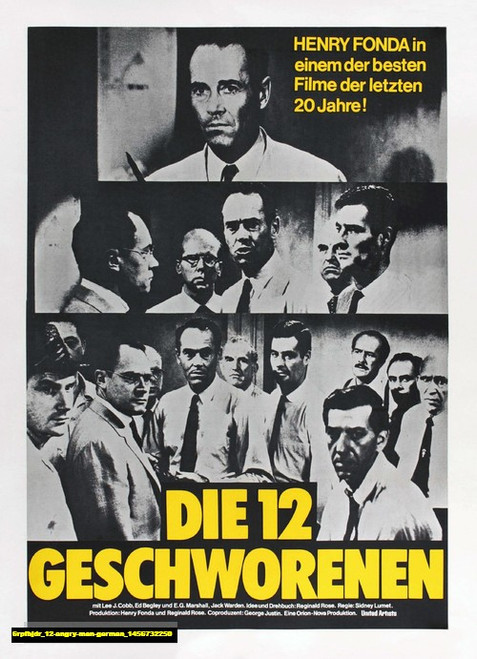 Jual Poster Film 12 angry men german (6rpfbjdr)