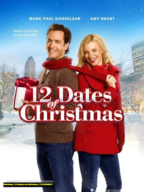 Jual Poster Film 12 dates of christmas (fbkrdauv)