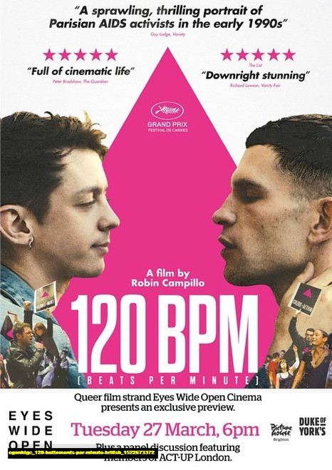 Jual Poster Film 120 battements par minute british (ogenktgc)