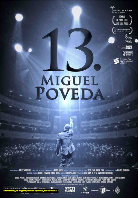 Jual Poster Film 13 miguel poveda spanish (5hxw8htm)