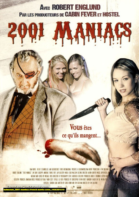 Jual Poster Film 2001 maniacs french movie cover (boimcnav)