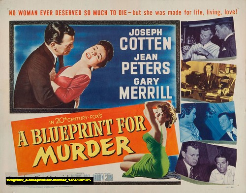 Jual Poster Film a blueprint for murder (svhgthnx)