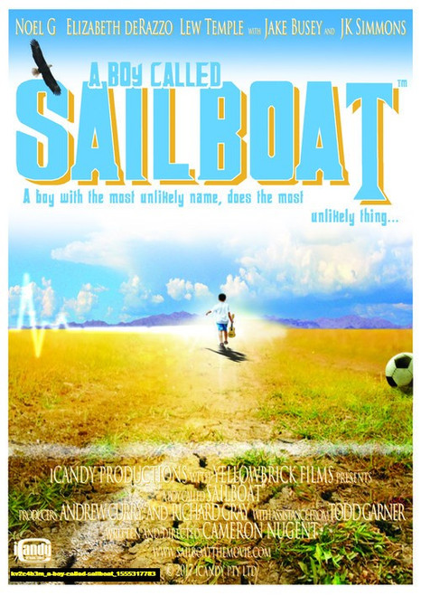 Jual Poster Film a boy called sailboat (kv2c4b3m)