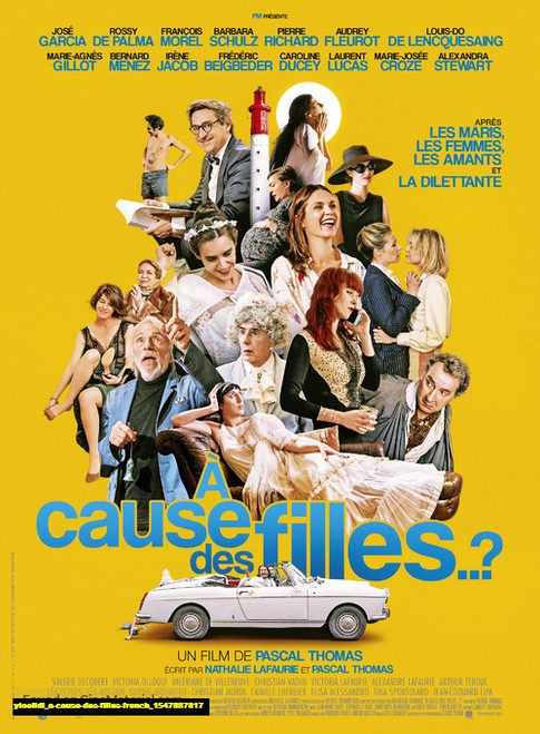 Jual Poster Film a cause des filles french (ytoeildi)