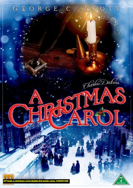 Jual Poster Film a christmas carol danish dvd movie cover (vl71wxll)